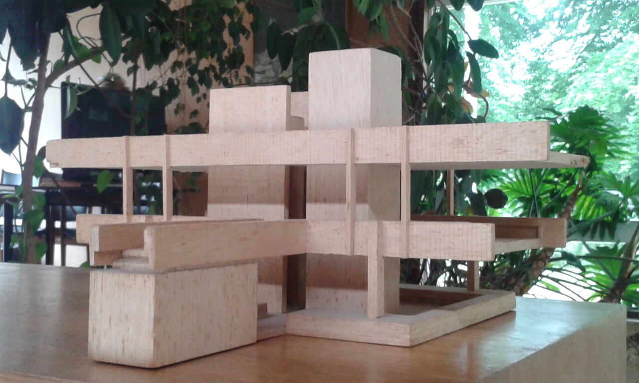 Klein Studio balsa model in collection kept at private house, High Sunderland